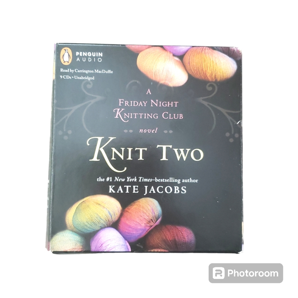 ☕ Knit Two (Friday Night Knitting Club) Audiobook - 9 CDs